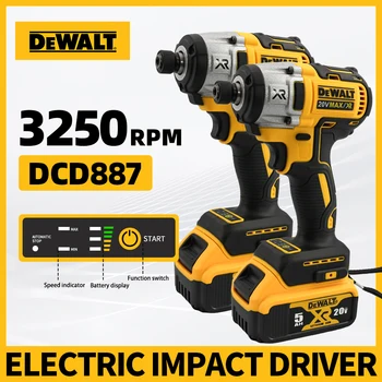 DEWALT DCD887 Wireless Brushless Electric Screwdriver Drill Tool Cordless Power Tool for Removing Screws And Drilling 1