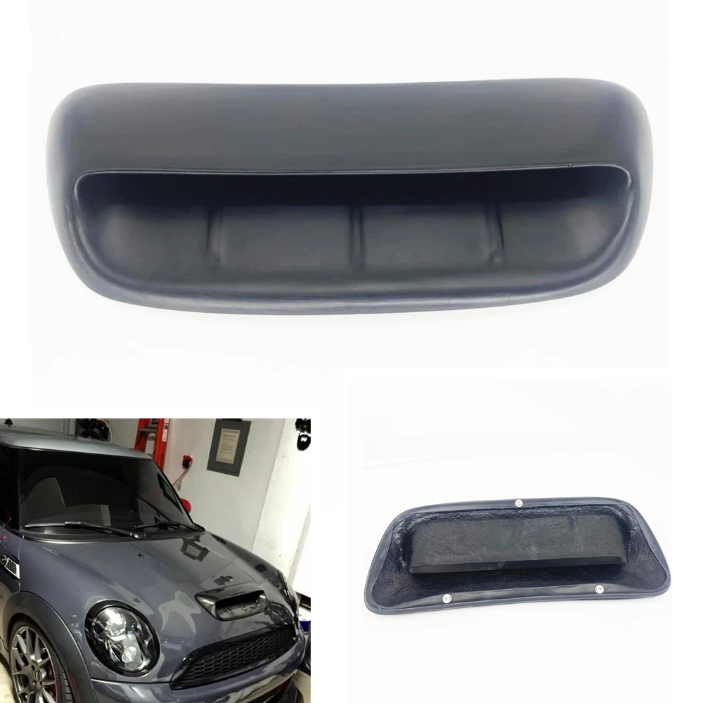 

Передняя крышка капота двигателя для Mini Cooper S R56 R55 R57 R58 R59 2007-2014, автомобильная матовая черная крышка на вентиляционное отверстие, впускная отделка