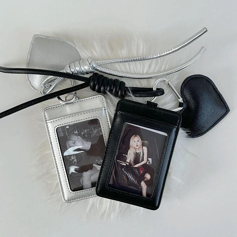 Kpop Idol Photocard Holder Keychain - Stylish Card Protector and Album Cover