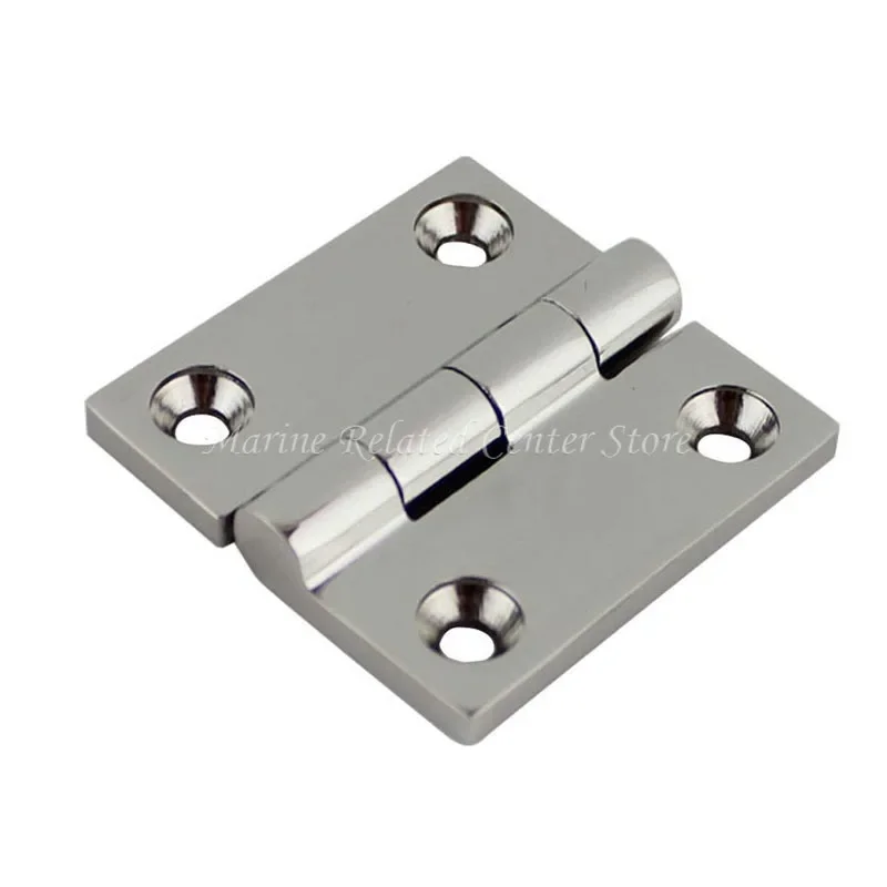 Stainless Steel 316 / 304 Cast Door Strap Hinge Flat Hinge T Hinge With 4 / 6 Holes 76mm 102mm 152mm Marine Hinges Boat Hardware images - 6