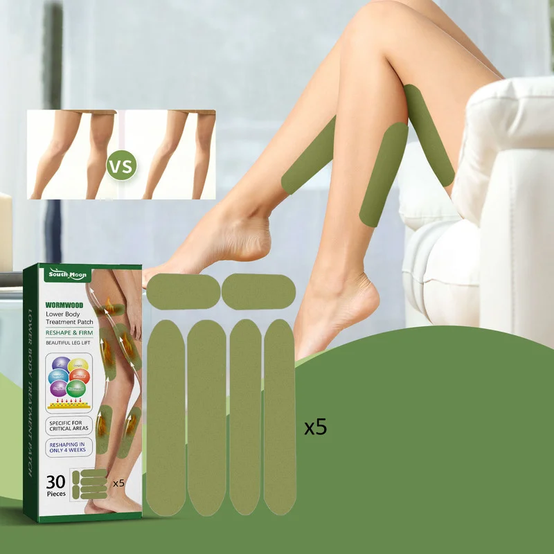 Wormwood Leg Lift Stickers Thigh Shaping Lifting Slimming Tape Thigh Lifting Firming Anti
