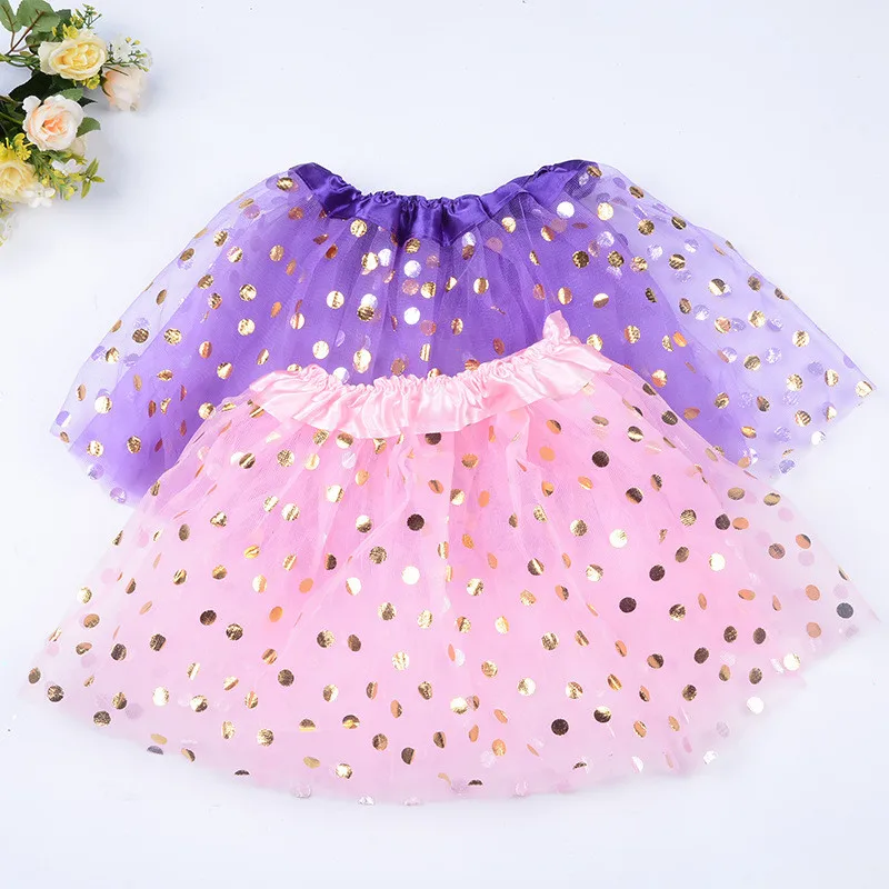 

2 Styles Ballet Children Tutu Skirt Kids Pettiskirts Short Dancing Skirts For Girls Dance Party Ball Petticoat Costume