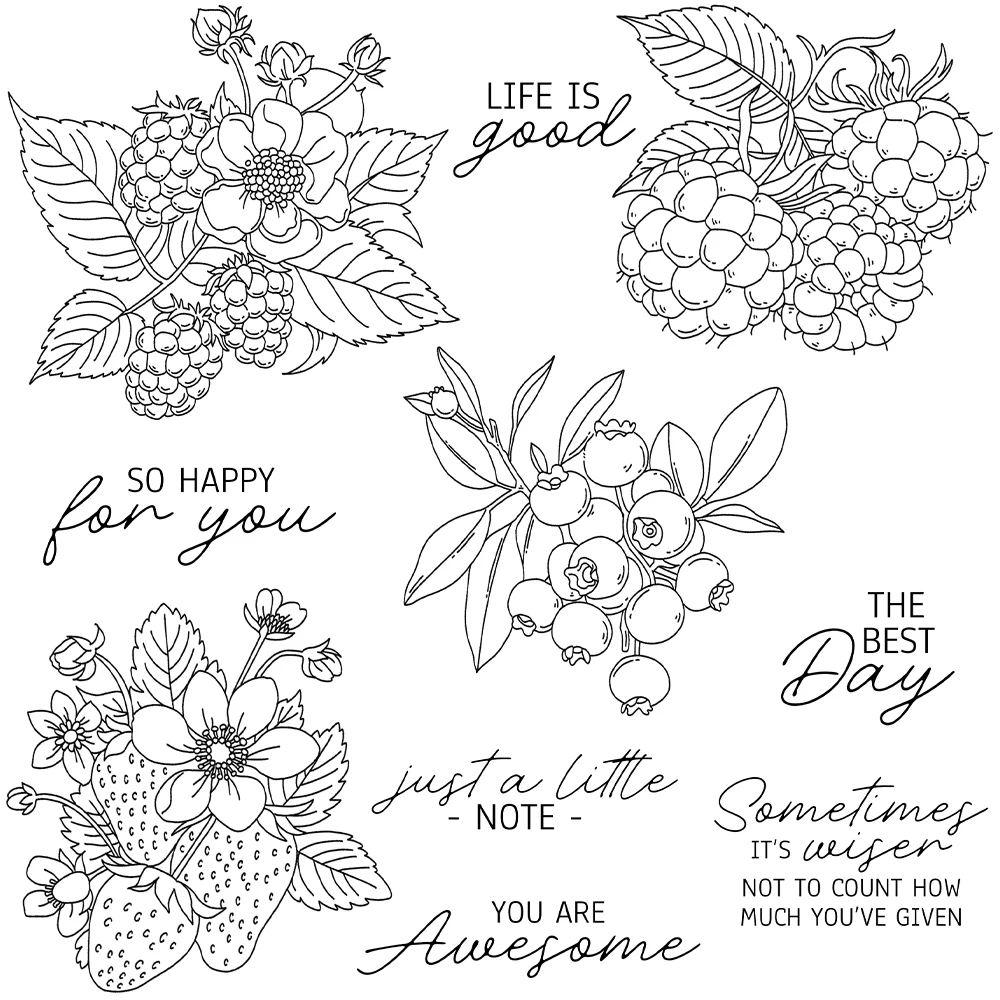 Clear Stamps DIY Scrapbooking Card Making Crafts Decor