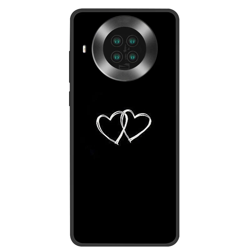 Silicone Cat Painted Soft Black Cover - Protective TPU Case