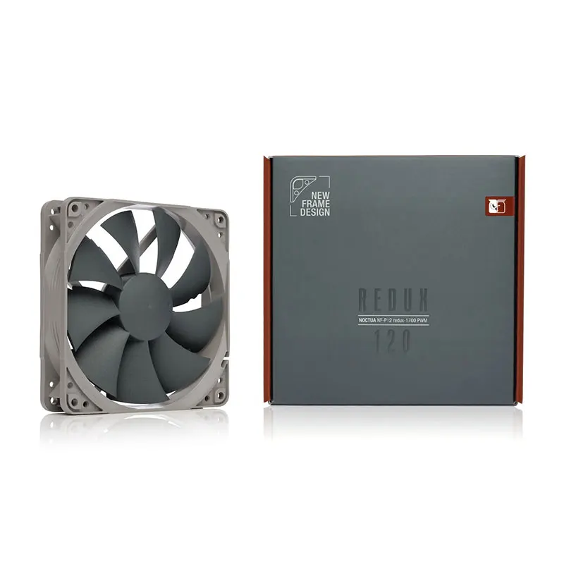 Noctua Nf-p12 1700 Pwm Controle de Temperatura Inteligente 12cm 4pin Ventilador Silencioso Refrigeração Cpu Chassis Fãs Sso2 Rolamento - Imagem 4