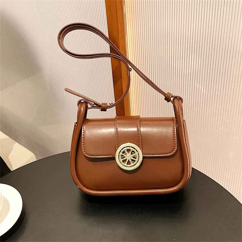 

New Brand Bag Luxury Designer Handbag Female Shoulder Crossbody Bags Leather Satchels Bag Underarm Bags Women's Bag 2022 Trend