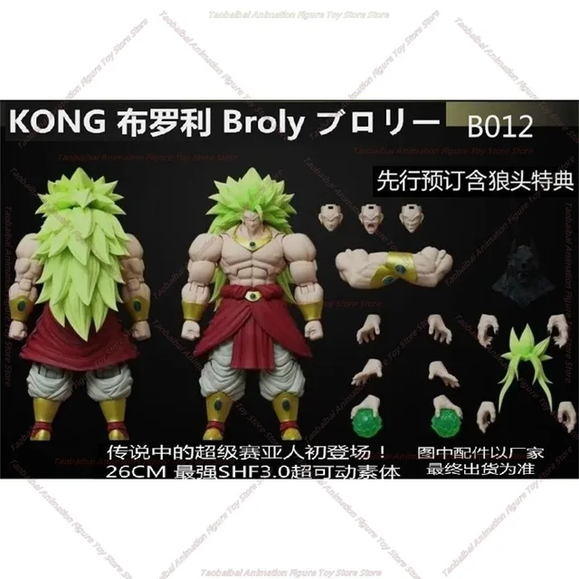Kong studio ブロリーssj3ドラゴンボール