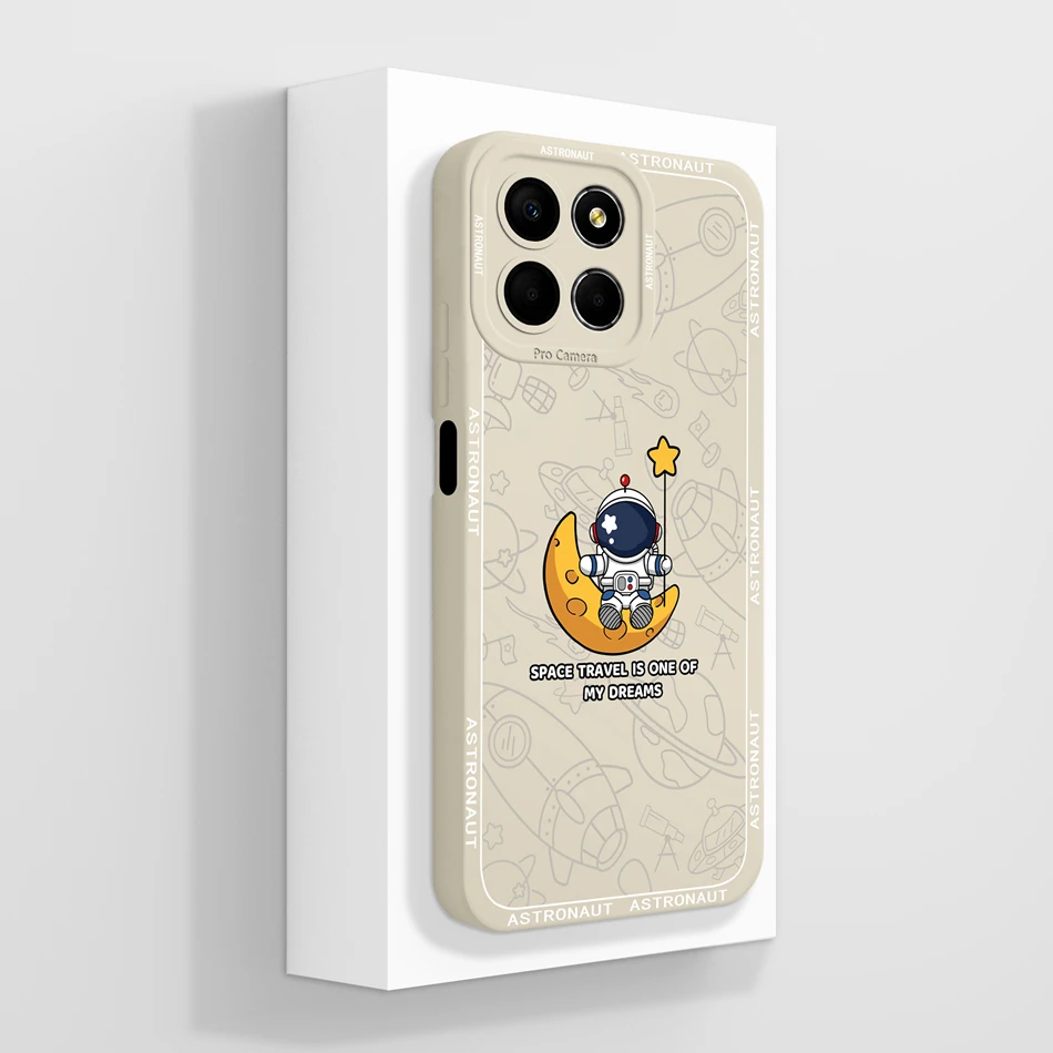 Creative Anime Soft Liquid Silicone Mobile Back Cover