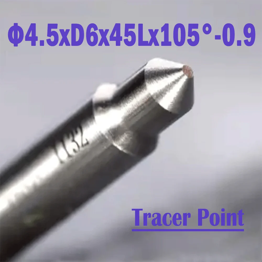 

2 шт./партия Φ 4. 5xd6x45lx105 °-0,9 Raize 55 серии высокоскоростной стальной маленький трассировочный ключ Accerioes для 363/333L/339/369