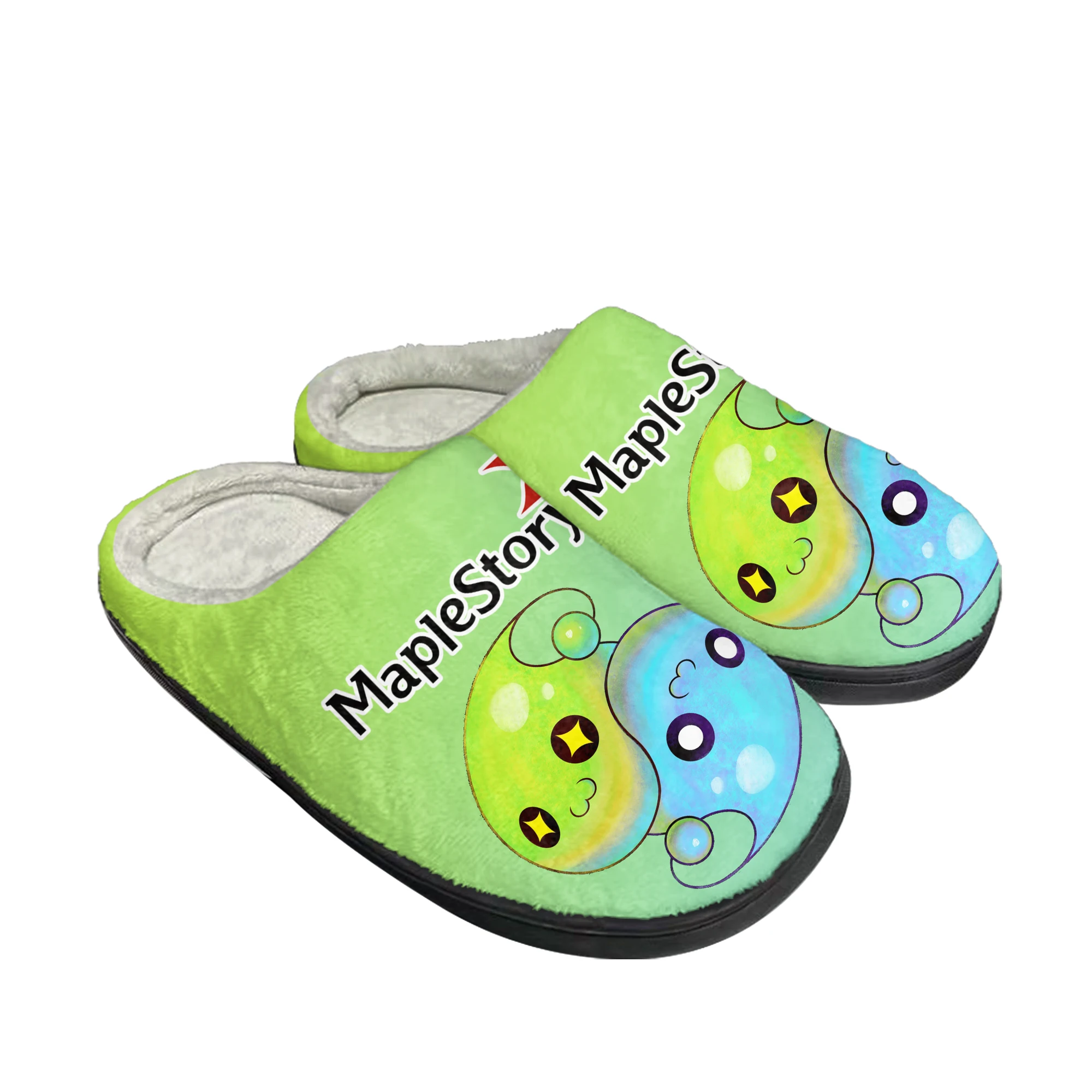 

Maplestory Home Cotton Slippers Hot Cartoon Game Mens Womens Teenager Plush Bedroom Casual Keep Warm Shoes Tailor Made Slipper
