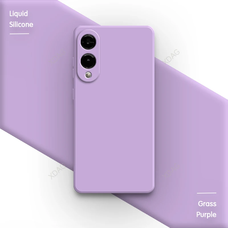 Premium Soft Silicone Square Phone Case - Durable Protective Back Cover