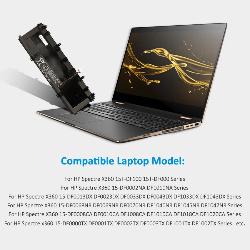spectre x360 15-df000 df0000nr df1040nr df0013dx df0033dx df0008ca 84.08wh