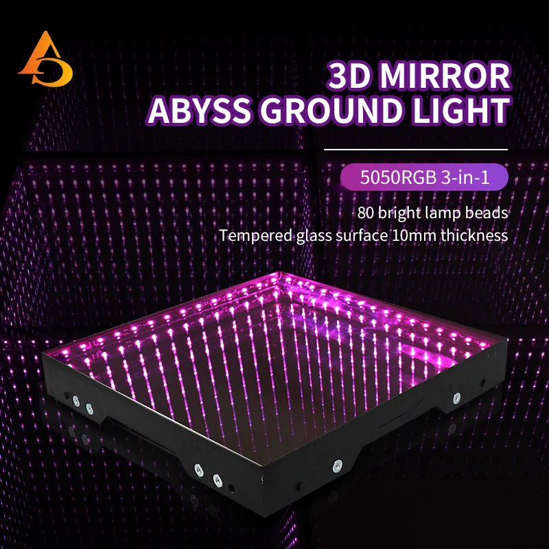 

50x50 см, оснащенный 3D RGB фотозеркалом, танцпол, освещение для свадебной сцены, магнитное освещение для дискотек и вечеринок