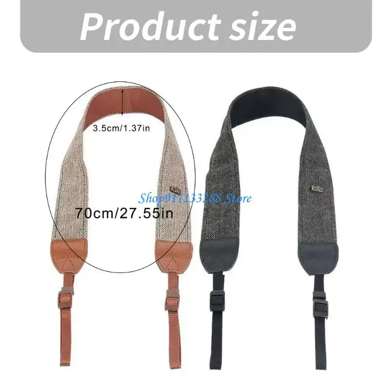 사진작가를 위한 G88D 휴대용 카메라 스트랩 편안한 목과 어깨 스트랩