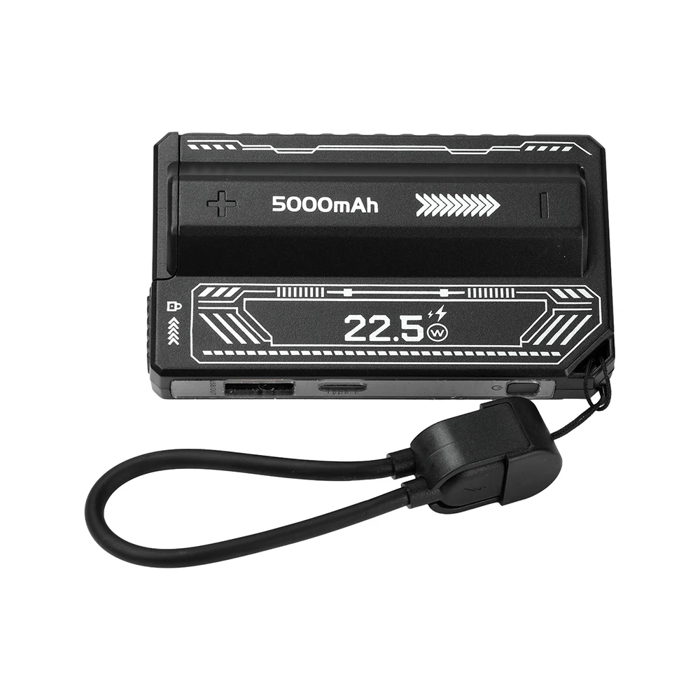 5000mAh 1 Bölümlü Kaynaksız 21700 Güç Bankası Kasası PD 20W Hızlı Şarj Kasası USB Tip-C DIY Pil Şarj Kutusu 5V 2A