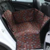 Foldable Dog Car Seat Cover Hanging Bag with Zipper Scratch & Hair Resistant Pet Back Seat Carriers Protector for Cars Truck SUV 3