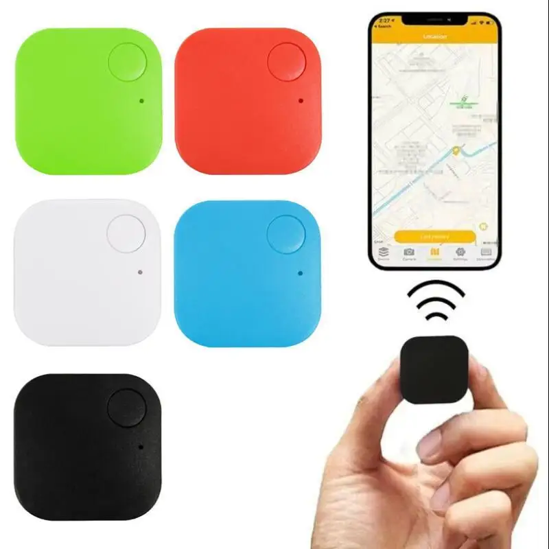 Smart Bluetooth GPS Tracker IOS/Android Mini Mobile Tracking Device Anti-Lost Device Pet Kid Bag Wallet Tracking Finder Locator gps tracker gps locator anti lost tracker bluetooth tracker bluetooth gps tracker