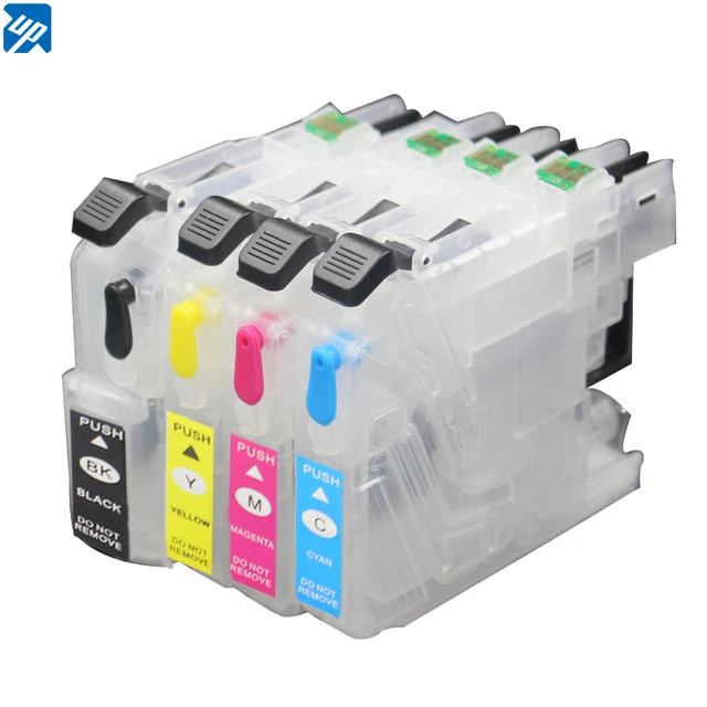 Urter Tidlig ved siden af Lc223 Refillable Ink Cartridge For Brother Dcp-j562dw Mfc-j480dw J680dw  J880dw Mfc-j5320dw Mfc-j5625dw Printer With Arc Chip - Ink Cartridges -  AliExpress