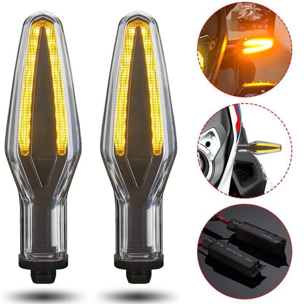 

1 Pair Motorcycle Turn Signal Led Indicator Light Compatible For Bmw R1200 Gs Adventure S1000xr F800 Gs Gt