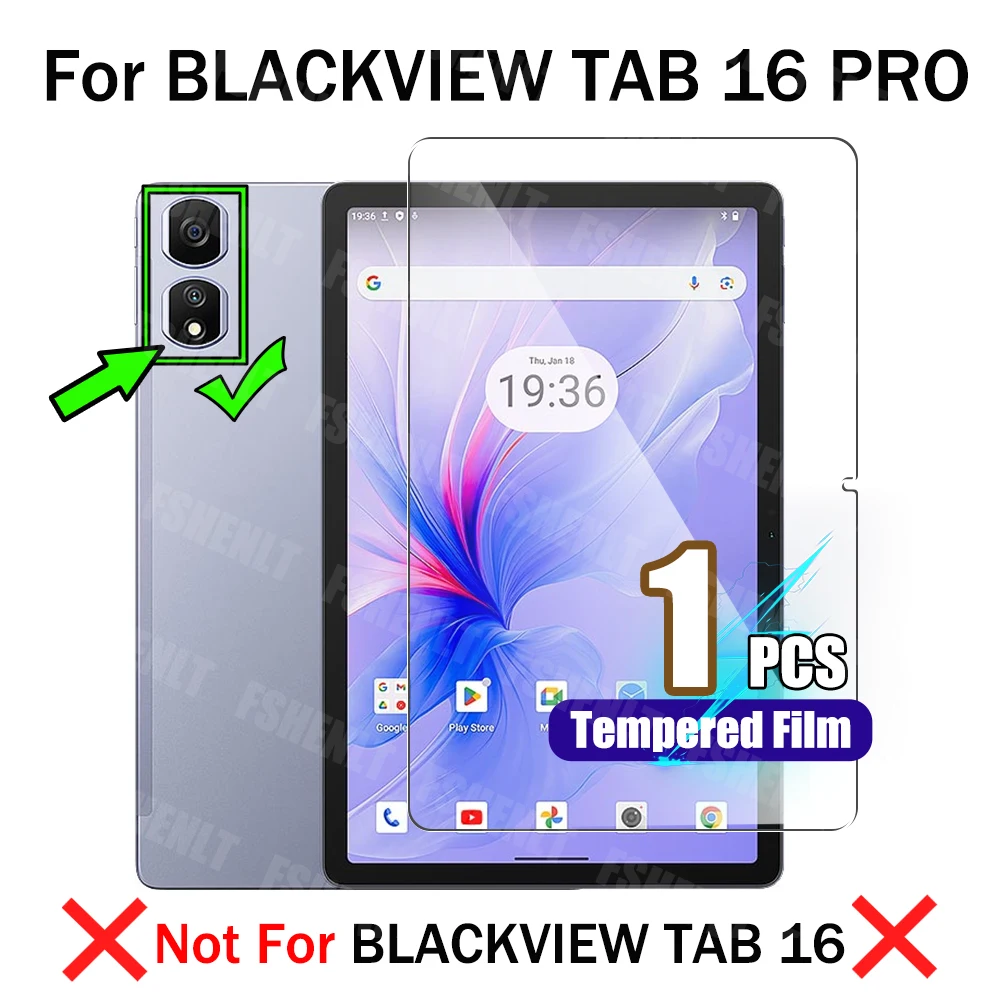 HD Clear Tempered Glass Screen Protector - 9H Hardness