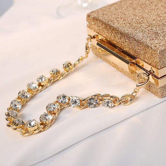 Women Diamond Evening Clutch Bags - Image 3