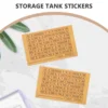 20 Sheets Piggy Bank Stickers Budgeting Number Adhesive Target Numbers Desktop Saving Goal Money Paper Targer 3