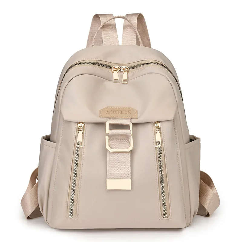 Nylon Backpack 2025 Spring New Fashion Versatile Women's Backpacking Travel Large Capacity Multi-functional Schoolbag 5