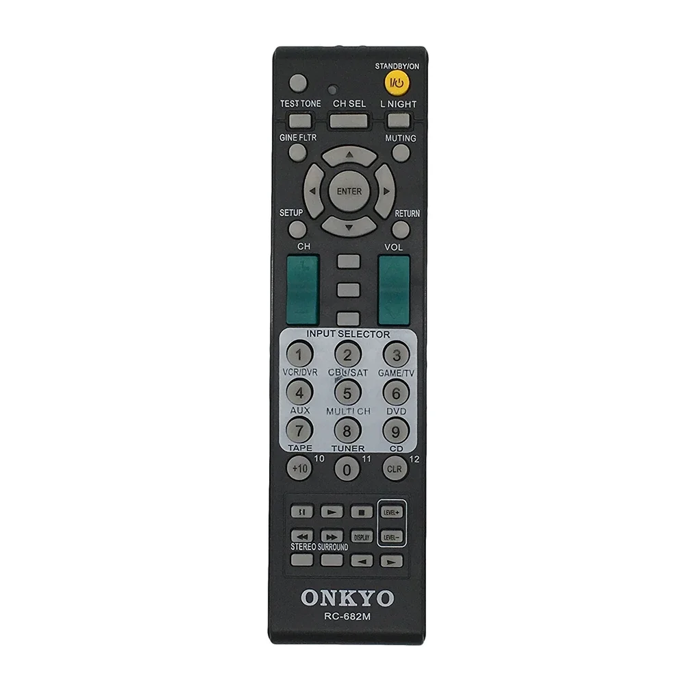 

New Remote Control For Onkyo TX-SR605 TX-SA605 TX-SR605S HT-SR600 TX-SA8560 TX-SR605B TX-SR505 TX-SR604 HT-R550 Audio Receiver