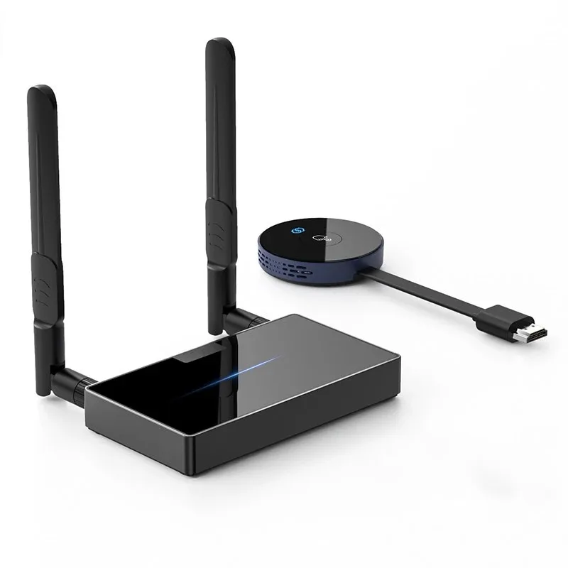 50M Wireless HDMI Video Transmitter and Receiver Kits 5G mini Projector 4K for Home Plug Play Streaming tv Stick pc | Электроника