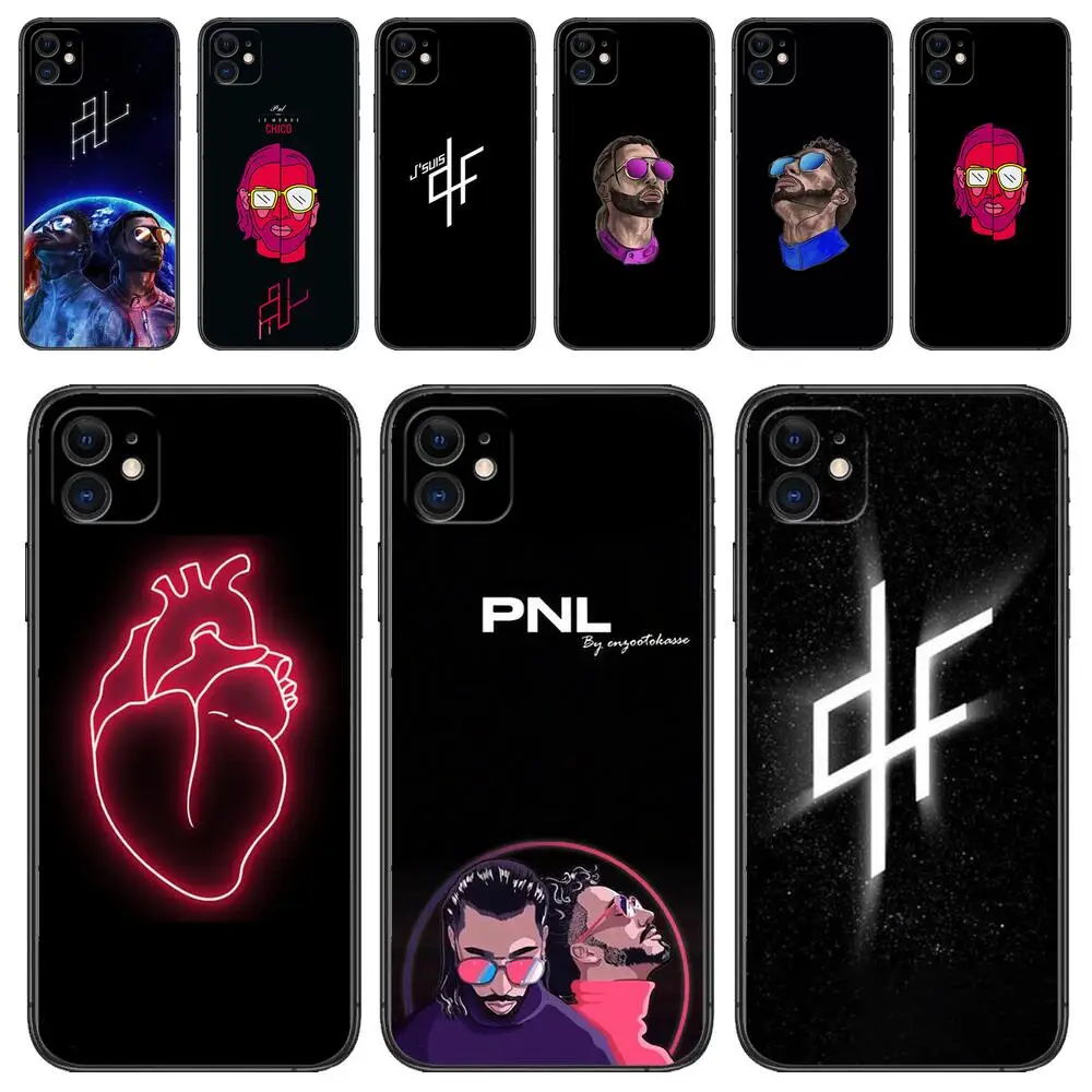 PNL QLF Rapper singer phone Case For IPhone 13 12 11 Pro Max Mini SE XR X XS  Max 8Plus 7plus 6 6S  New Shell phone Case