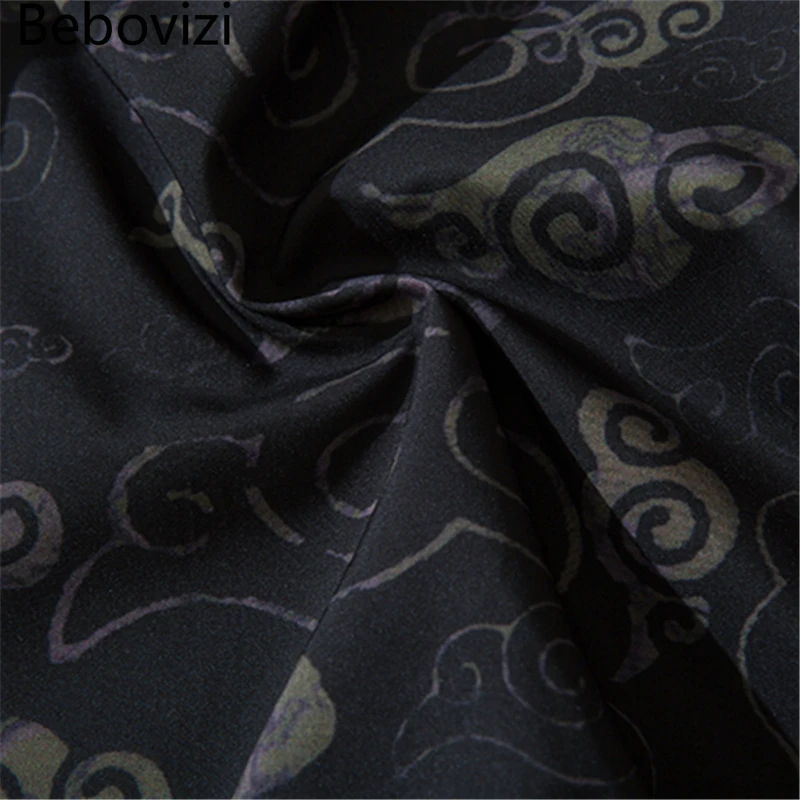 Thin Japanese Kimono Pants Women Men Samurai Harem Pants Loose Elastic Waist Chinese Style Cosplay Trousers men harem pants