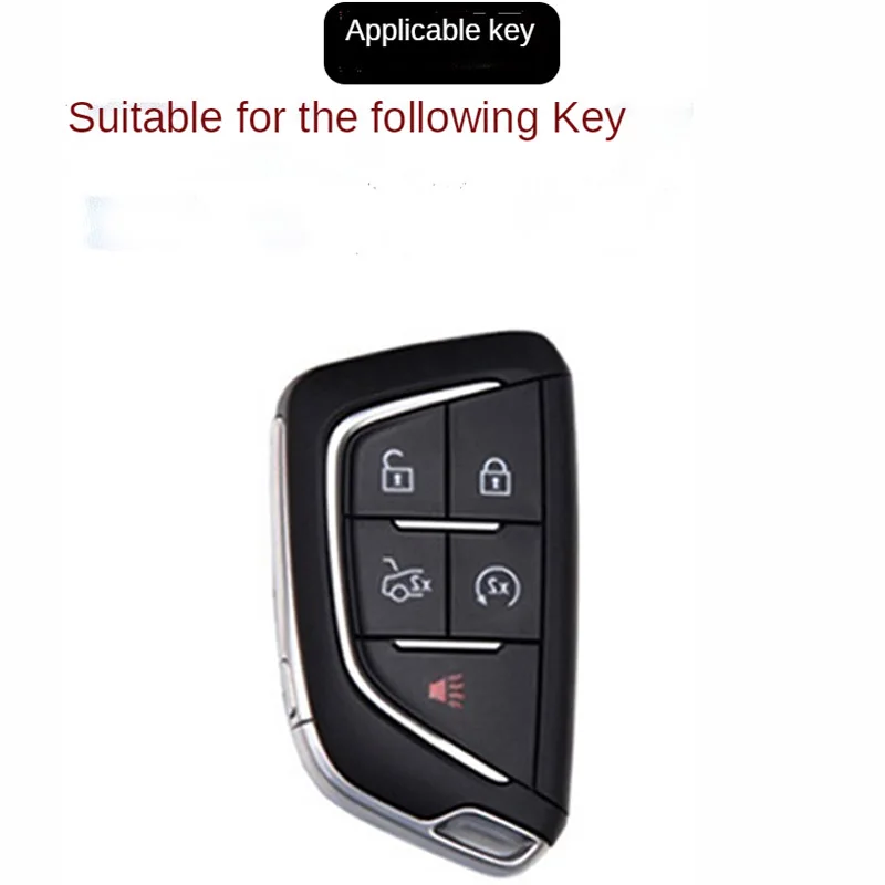 5 pulsanti TPU Car Key Case Cover Holder Shell Fob per Cadillac CT4 CT5 2021 2022 Gold Edge Smart portachiavi accessori Auto 7 5 pulsanti TPU Car Key Case Cover Holder Shell Fob per Cadillac CT4 CT5 2021 2022 Gold Edge Smart portachiavi accessori Auto - S88f9edba73614f8b9db354de8e3d55f1J