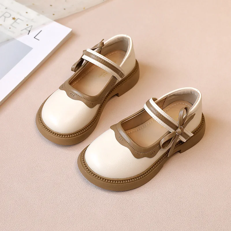 Girls' Princess Shoes 2025 Spring and Autumn New Style Girls' Little Leather Shoes Autumn Style Baby Fashion Single Shoes - 6