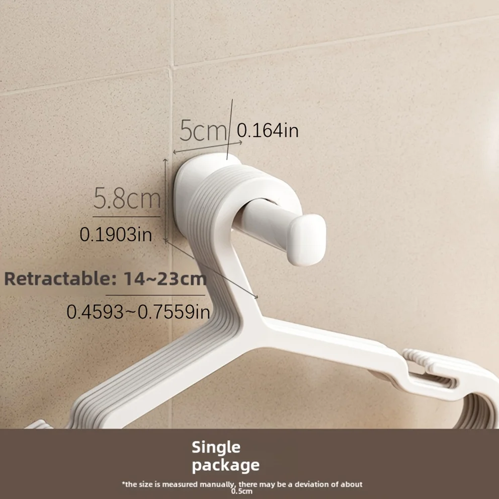 Classic White Stainless Steel Single Super Heavy Duty Wall Mount Hook, Coat Hanger, Bath Towel Hooks Solid Rigid Door Stops(A)