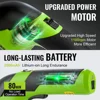 WORKPRO 2 in 1 Electric Trimmer 7.2V/3.6V Lithium-ion Cordless Hedge Trimmer for Garden Power Tools Electric Pruning Shears 6