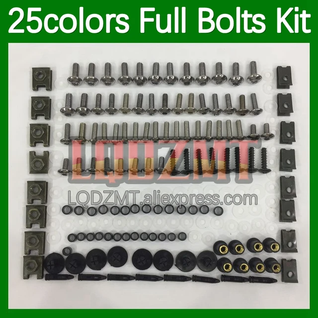 268pcs Body Bolt Full Screws Kit For BMW K1200S K1200 S K 1200 S K