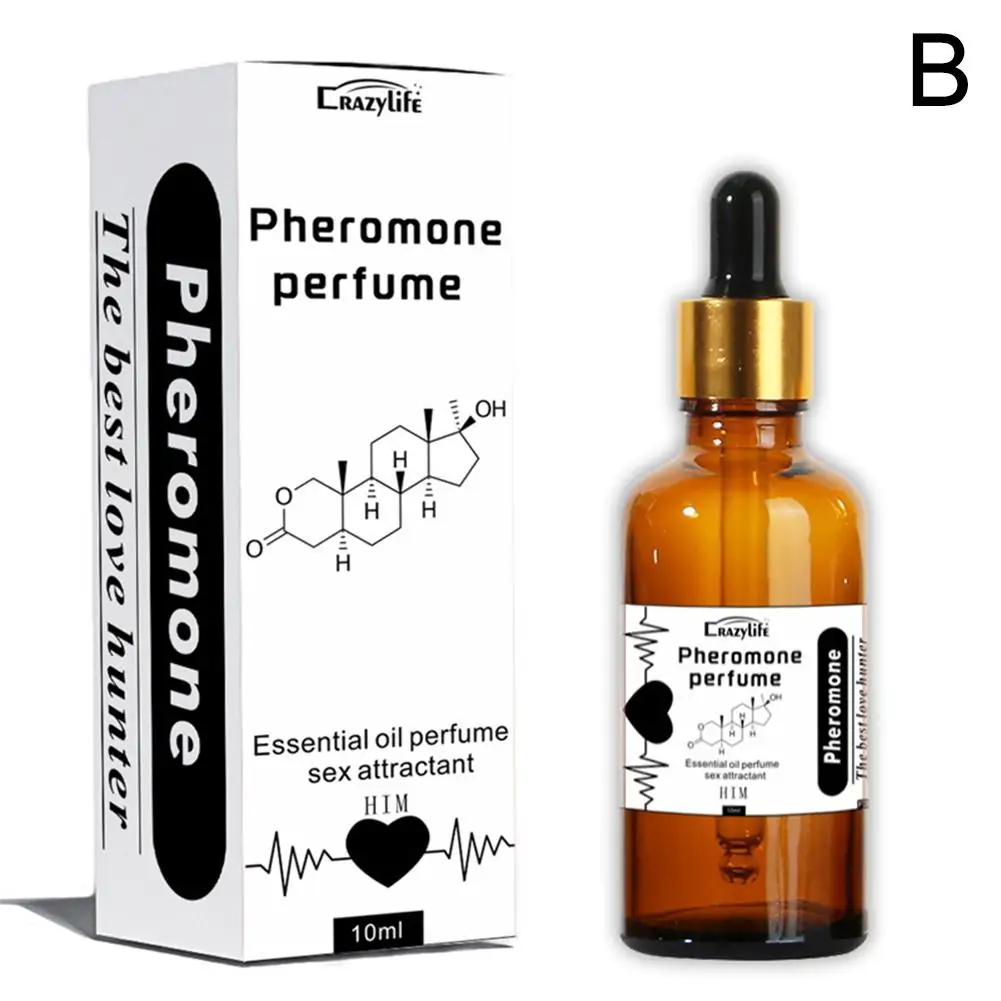 10ml Pheromon Parfum Fir Männer, Fraen unzezéien, Androstenon Pheromon, sexuell stimuléierend Parfumöl, flirten, sexy Parfum_voghion.com