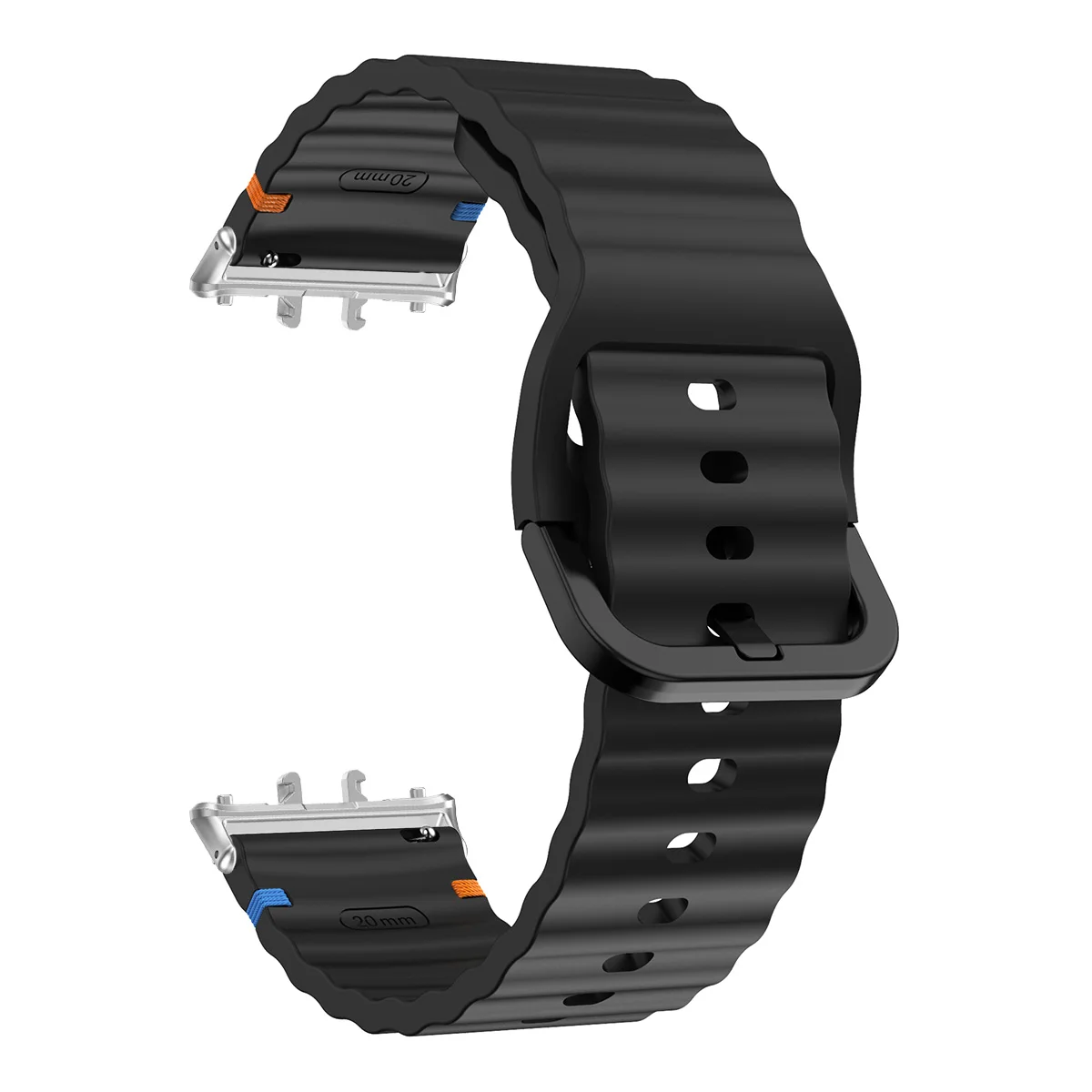 Sport Silicone Strap for Smartwatch - Durable Rubber Bracelet Accessory