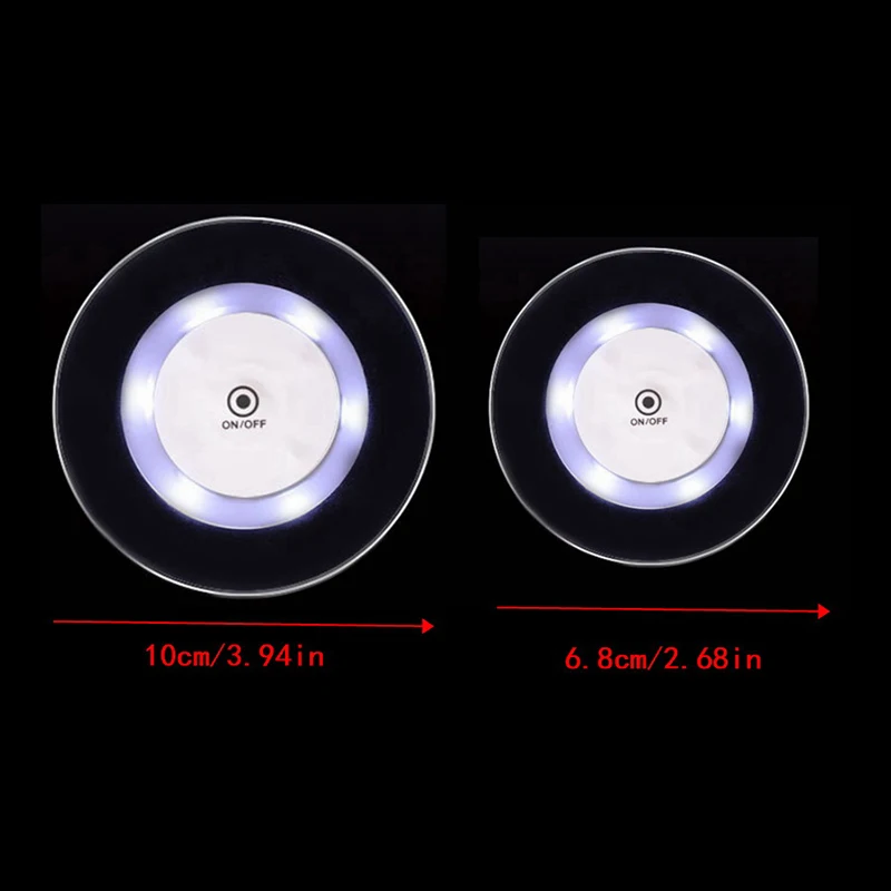 LED Coaster Acrylic Bar Cocktail Flash Base Mats Crystal Ultra-Thin For Bar Table Decoration Accessories