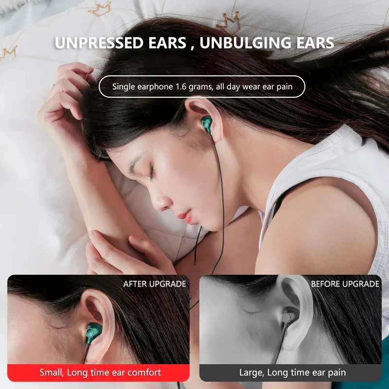 Xiaomi Bass In-ear Sport 3.5mm Wired Headphone Piston Mic Sports Waterproof Gaming Earphone For IPhone Xiaomi Samsung Huawei 4