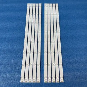 Strisce LED (10) Per Haier LE49U5000A LT-49C550 LS49H510N 30349008202 LE49D8-01(A) LCD490DUY-SHA2 LE50D8-03 30350008203 LED50D8-03