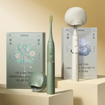 SOOCAS 소닉 전동 칫솔 D2, 스마트 초음파 칫솔 클리너, 미백 방수 및 소독제