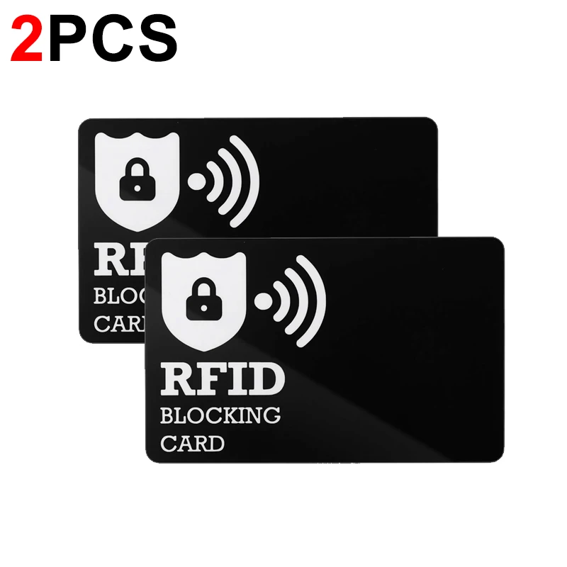RFID Blocking Card Protector for Wallets - Secure Your Cards and ID from Unauthorized Scans