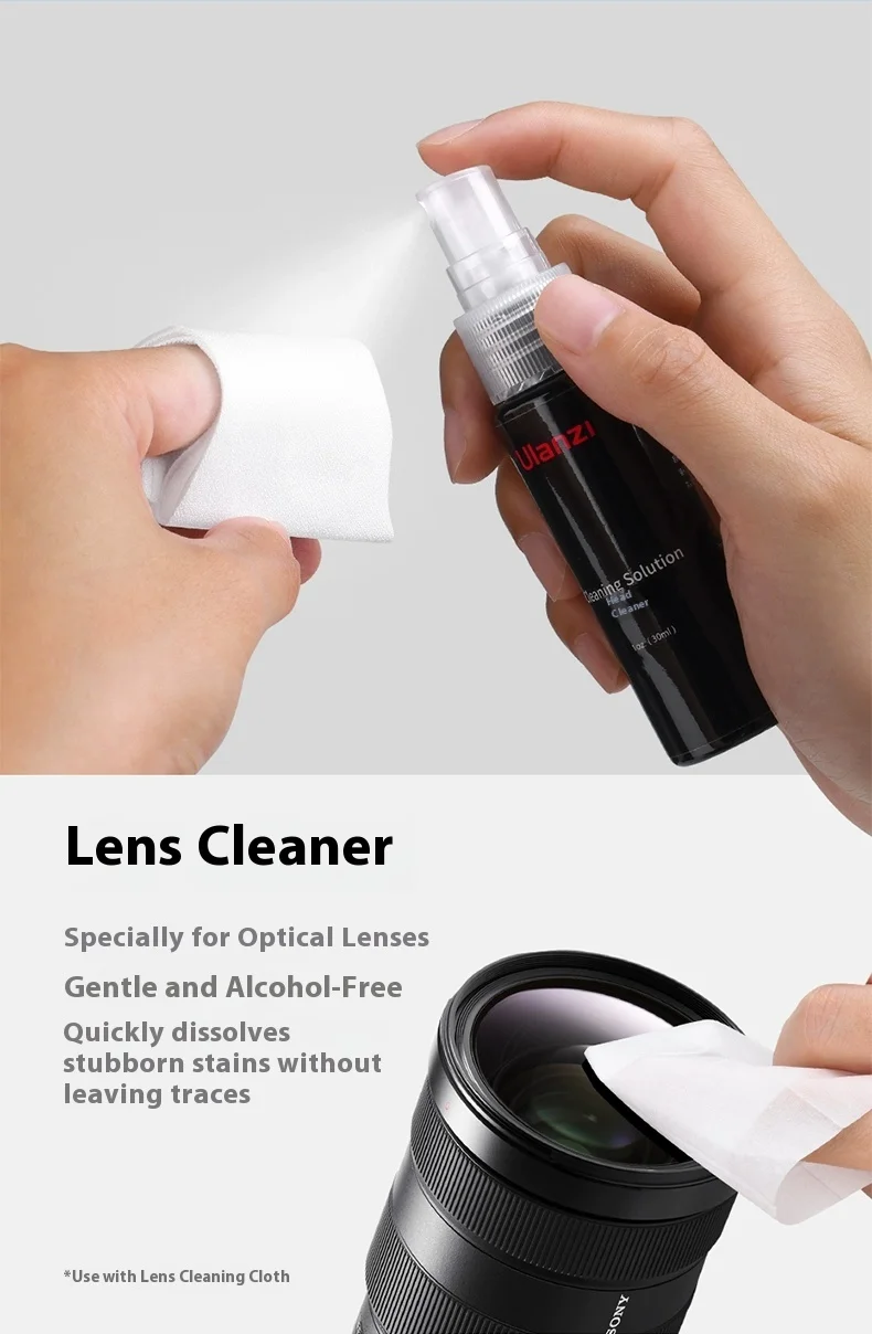 Ulanzi CO72 10-in-1 Camera Clean Kit description image 11