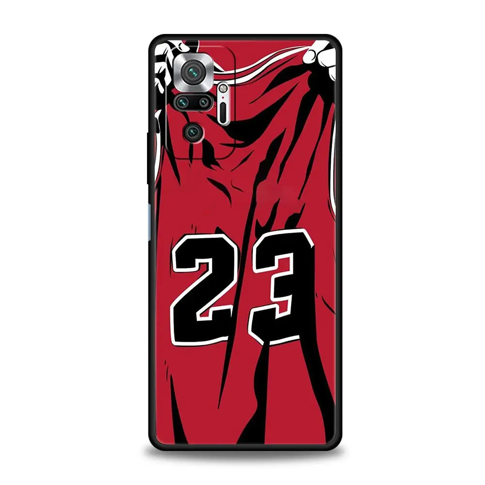 Sleek Black Sports Basketball Basket Phone Case