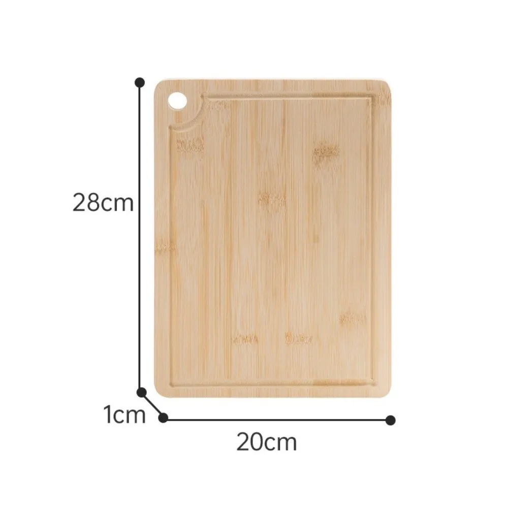 Sustainable Bamboo Cutting Board - Durable & Portable Double-Sided Chopping Board