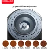 XEOLEO 1450 RPM Commercial Electric Coffee Grinder 74MM Flat Stainless Steel Burr Espresso Coffee Bean Grinder Machine 350W 4