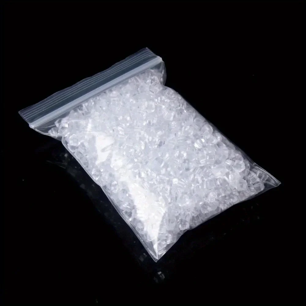 100 PCS Thick Clear Reusable Zip Lock Bags Heavy Duty Transparent Plastic Storage Bags Jewelry Party Jewelry Storage Bags Compression Storage Bag