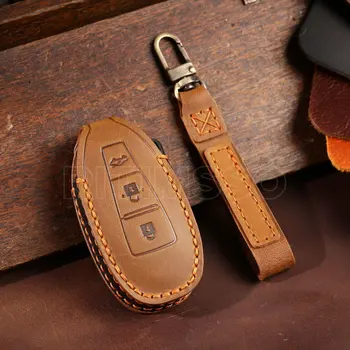 3 Button Leather Car Remote Key Shell Cover Case for Suzuki Vitara Swift Ignis Kizashi SX4 Baleno Ertiga 2016 2017 2018 2019 - 3 Button Leather Car Remote Key Shell Cover Case for Suzuki Vitara Swift Ignis Kizashi