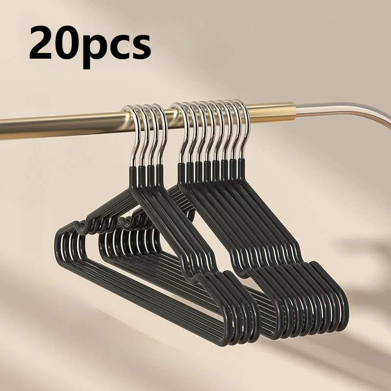 Anti-Slip Metal Clothes Hangers (20 Pack) 3